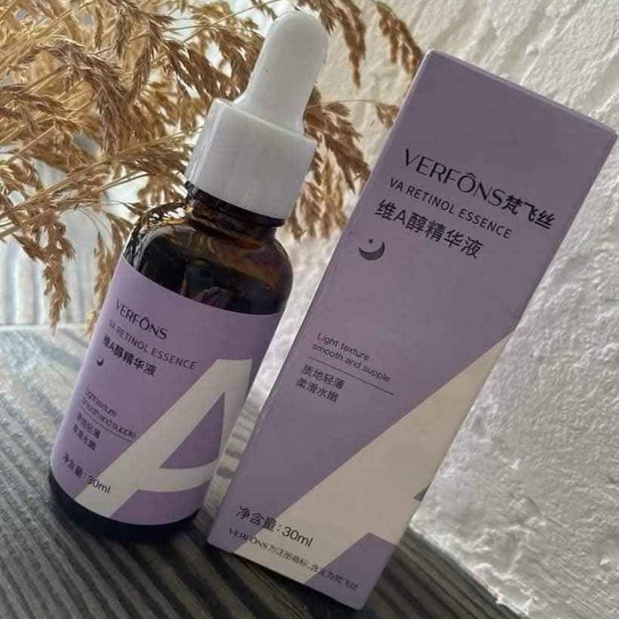 Verfons Esencia Facial con Retinol 30ml ✨💜 — Renovación Celular y Piel Rejuvenecida